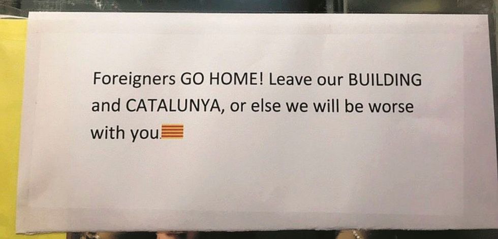 Per i catalani il vero problema sono turisti e lavoratori europei