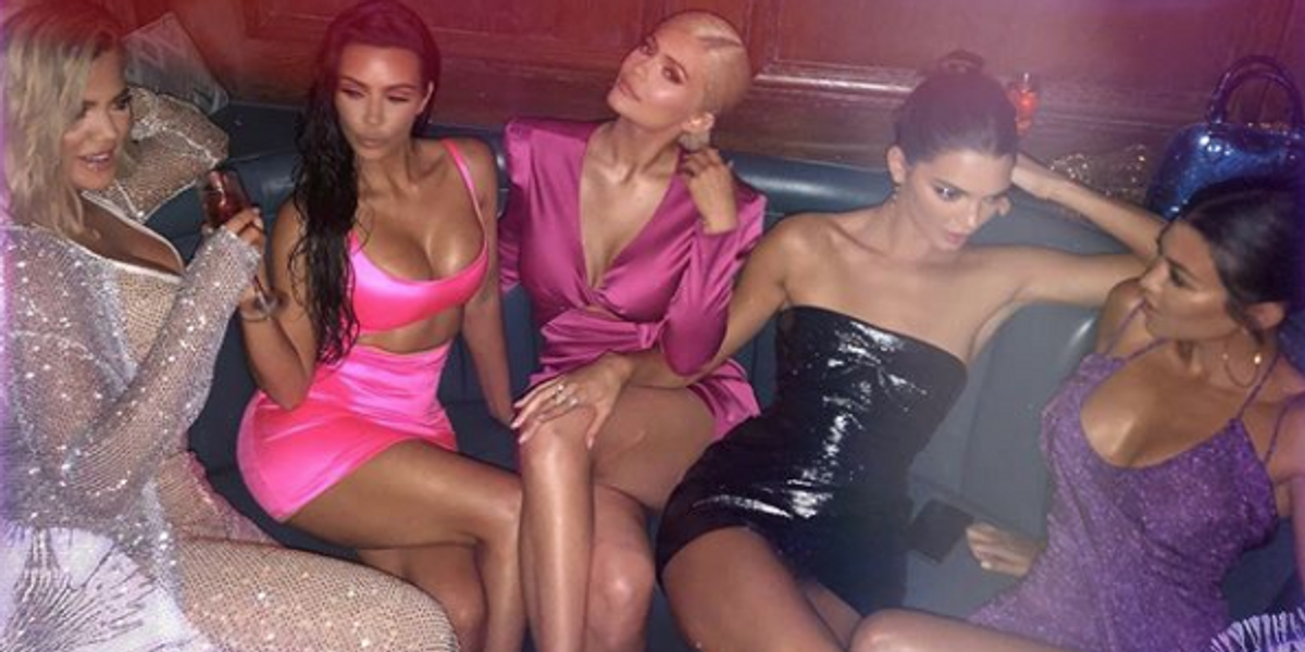 Kim kardashian neon pink dress hot sale fashion nova