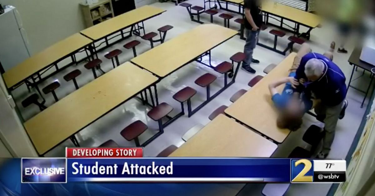 Georgia Teacher Who Choked And Bodyslammed Student Believes His Actions Were Justified