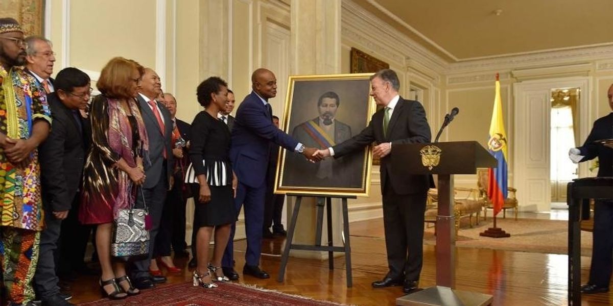 Colombia Finally Recognizes Its First And Only Black President Juan Jose Nieto Gil Okayafrica