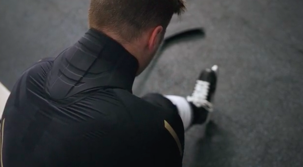 Aexos has shirt with smart collar to help prevent concussions.