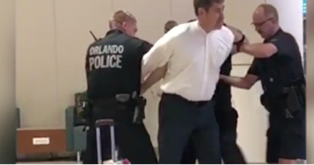 Unruly Trump Voter Arrested While Trying To Prove A Point About Black People At Airport