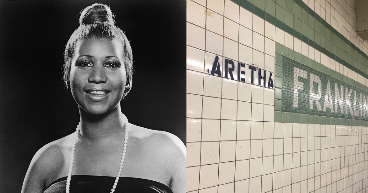 Homage To Aretha Franklin Takes Over Franklin Station In New York