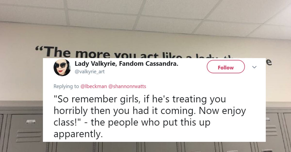 Sexist Quote Removed From Houston Middle School Hallway Amid Outcry