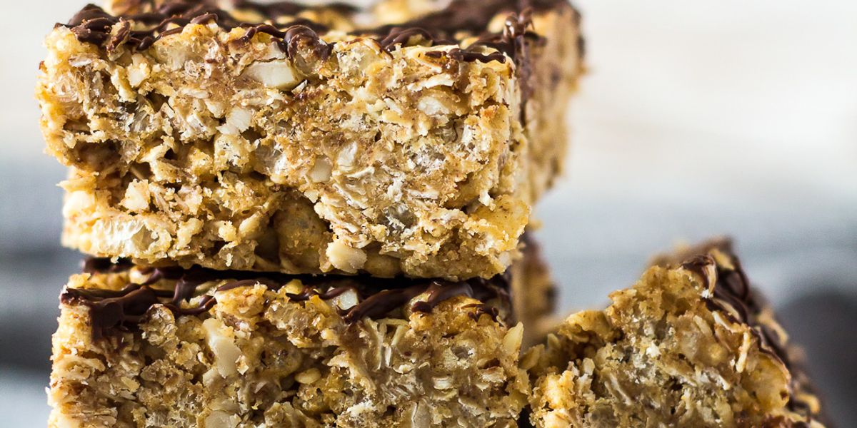 NoBake Almond Butter Breakfast Bars My Recipe Magic