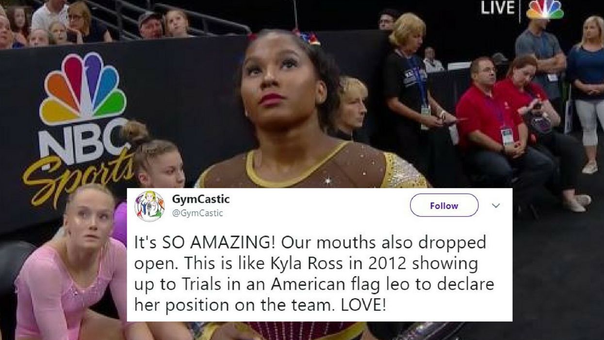 Gymnast Jordan Chiles Wore A Wonder Woman Leotard At The U.S. Championships—And It's Everything 🙌