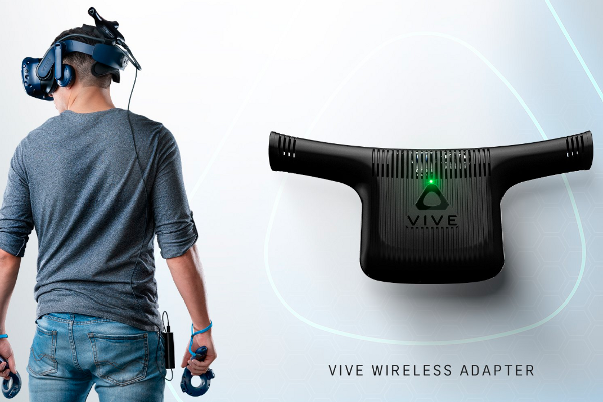 HTC Vive cuts the VR cord with first official wireless adapter