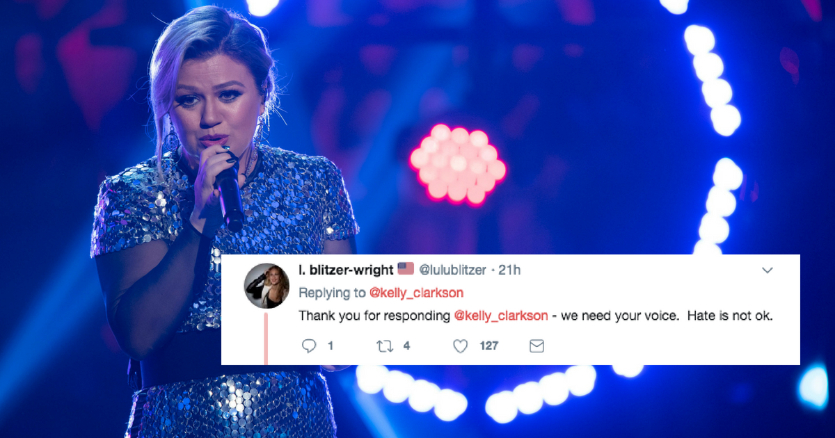 Kelly Clarkson Shuts Down Homophobic Twitter Troll With Grace And Eloquence, Because She Is A Queen ❤️