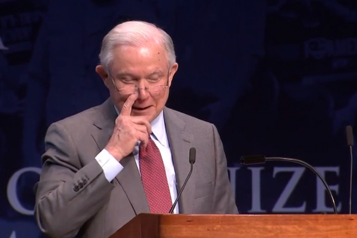 Racist Georgia Polling Place Fuckery: Can You BELIEVE It's Jeff Sessions-Approved?!