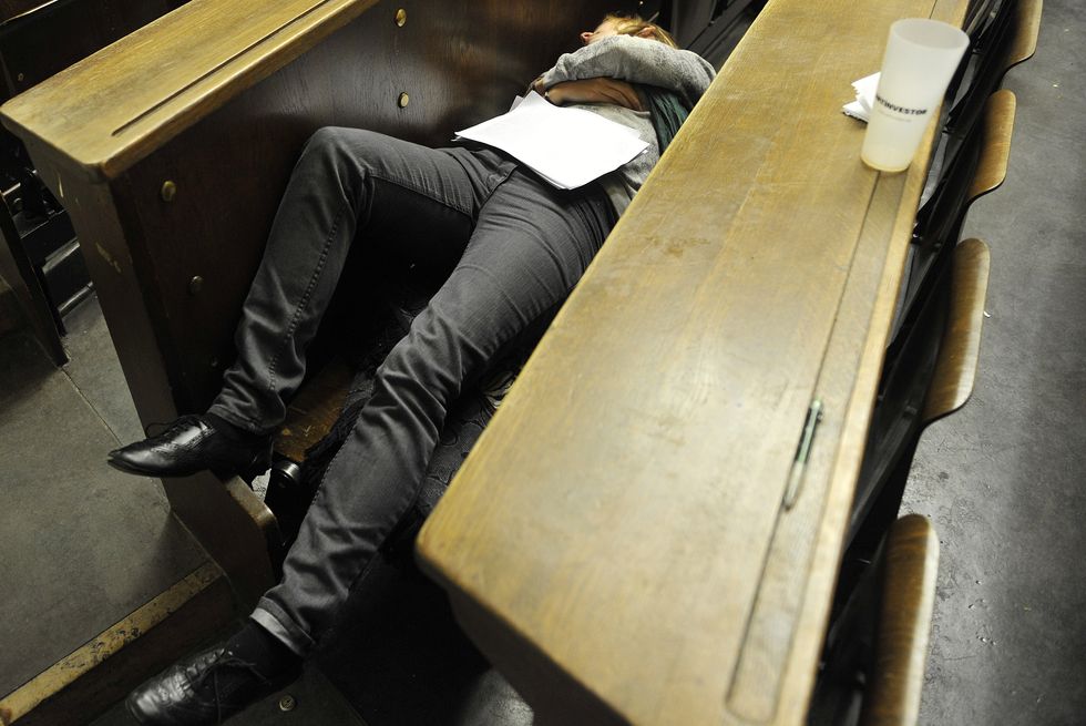 Is Social Media Leading to Tired Students?