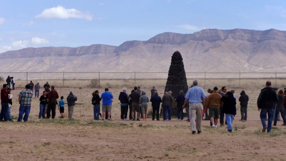 Trinity site marker
