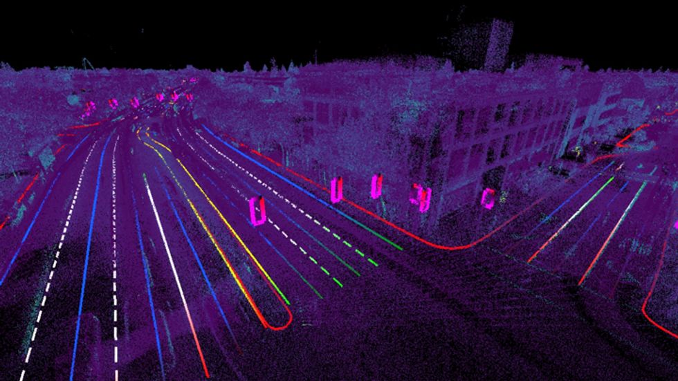 digital street map