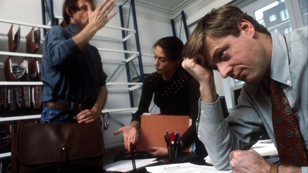 One-third of American workers report being less productive at work since the election (Photo from Hulton Archive/Getty Images)