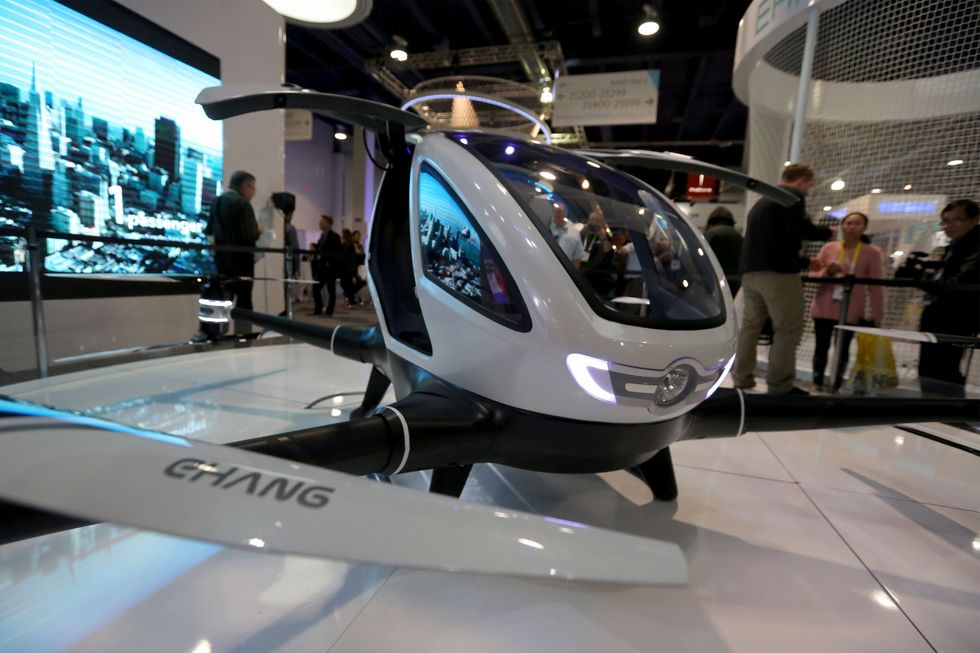 An Ehang 184 AAV.