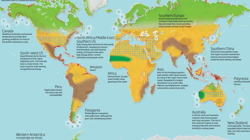 World Map Coldest Place On Earth Map