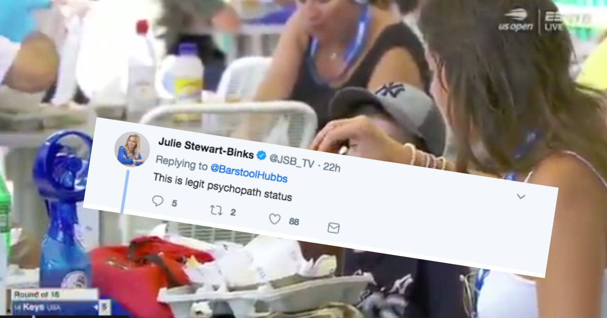 A U.S. Open Fan Was Caught On Camera Dipping Some Food Into Her Cokeâ€”And The Internet Had Lots Of Feelings ðŸ¤¢