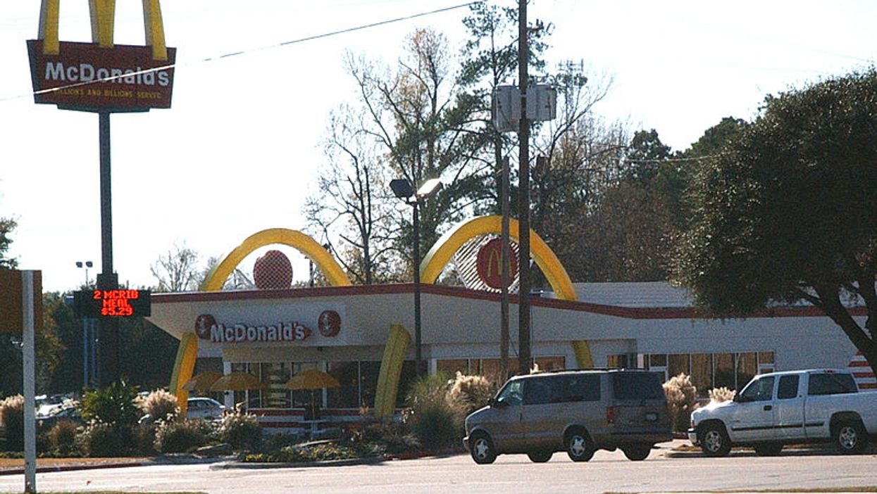 Houston college student pranks McDonald's by hanging picture of himself on restaurant wall