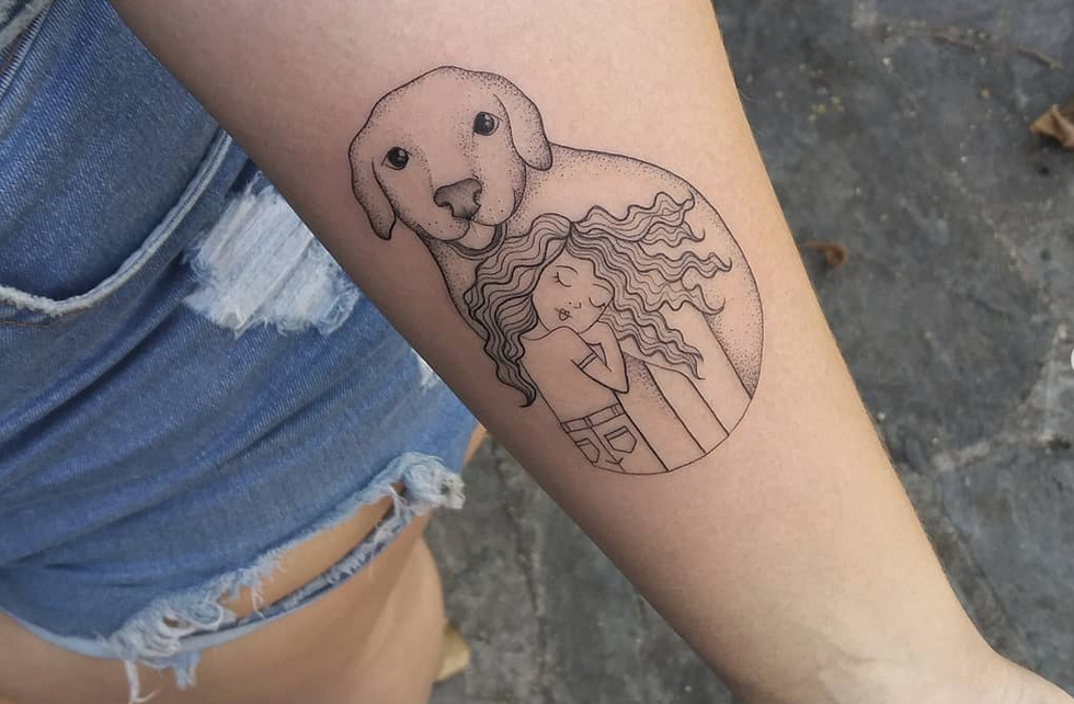 15 Small Tattoos For Dog Lovers 15 Small Tattoos For Dog Lovers