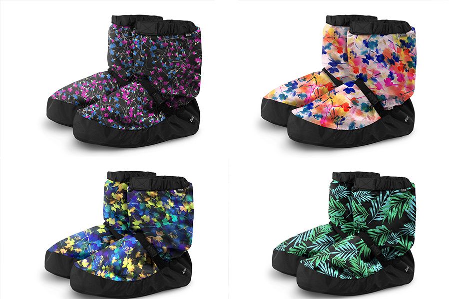 Bloch Printed Warm-Up Booties 