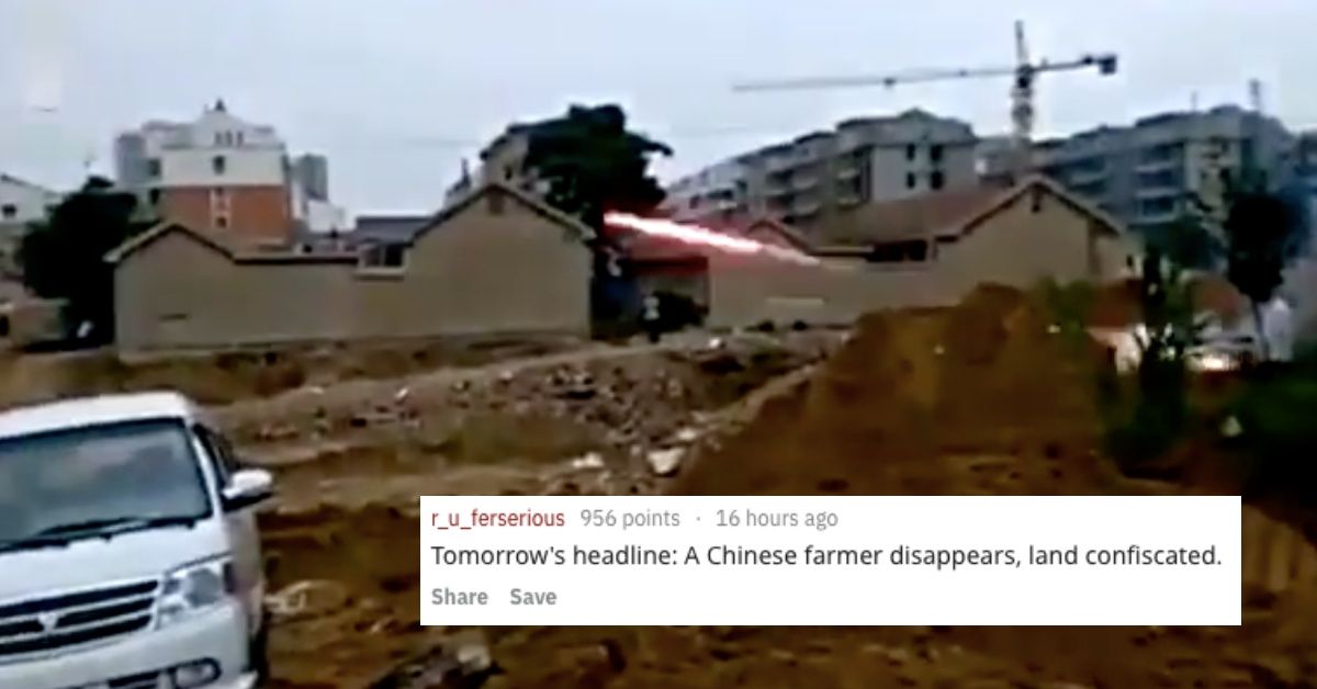Chinese Farmer Builds Impressive Rocket Launching Systemâ€”And This Can't End Well ðŸ˜®