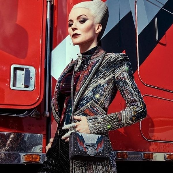 Daphne Guinness Drives an 18-Wheeler For Balmain