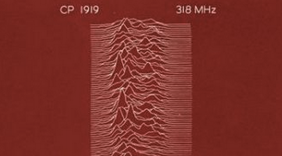 Unmapped Pleasures: from Pulsar Signal to Post-Punk Icon
