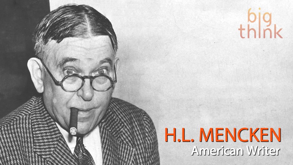 Mencken H.L. Mencken: Great Artists Are Never Puritans - Big Think
