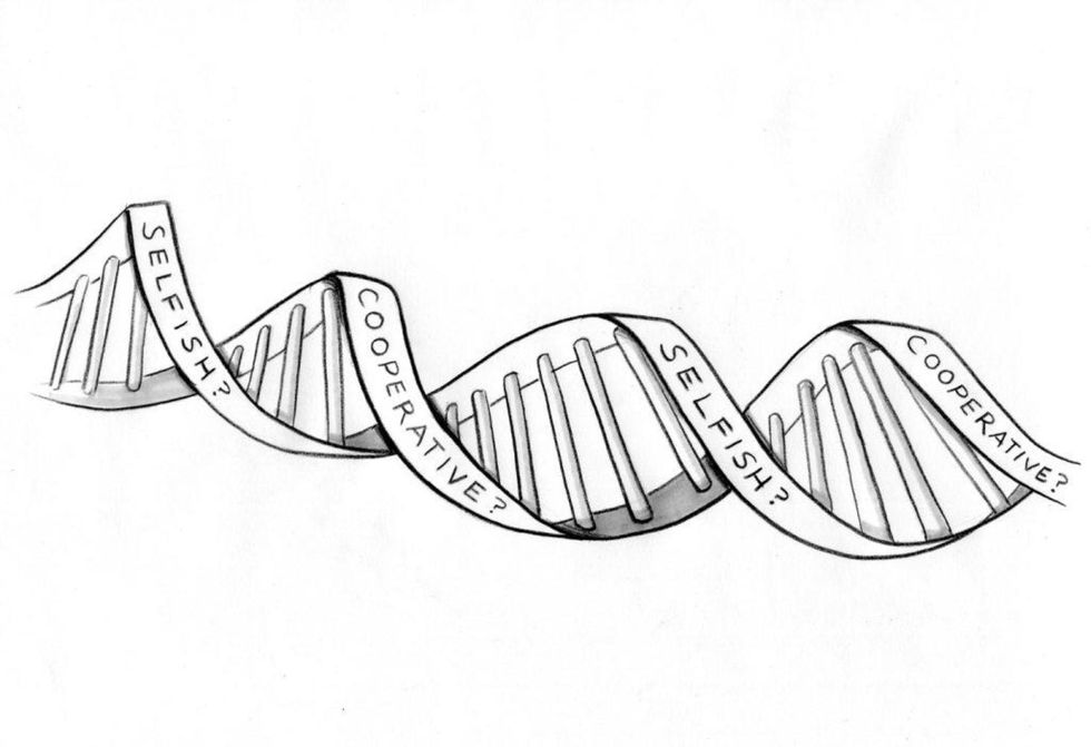 Every Selfish Gene Must Also Cooperate