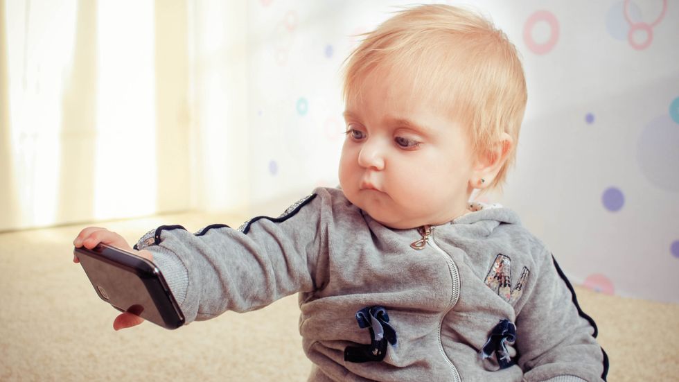 Third of Babies Use Smartphones Before Walking or Talking Big Think