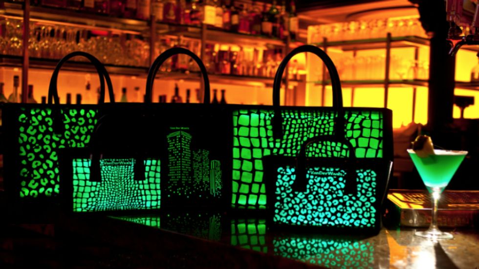 Color-Changing Handbag Goes with any Outfit, Charges any Phone