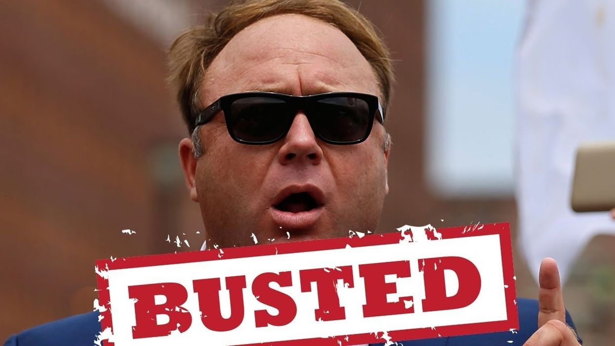 Alex Jones totally busted perusing trans porn website: 'porn popped up on my phone'