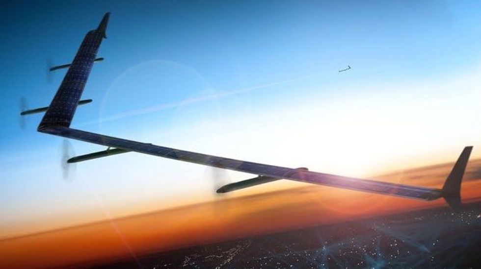 Facebook Ready to Test Solar-Powered Drone that Delivers Internet