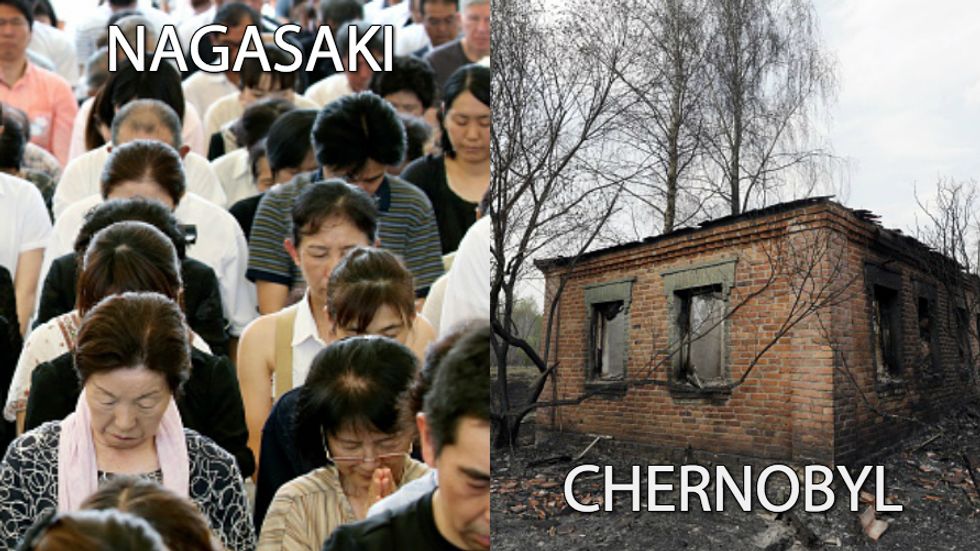 Why Is Nagasaki Thriving While Chernobyl Remains Abandoned?