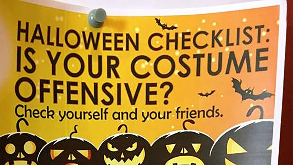 A Liberal College Wants Students to Watch What They Wear on Halloween
