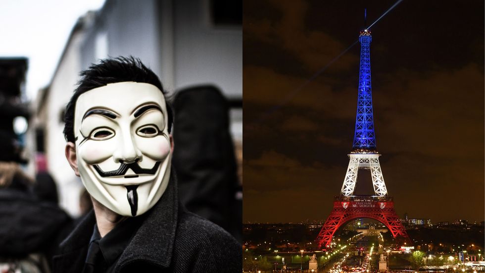 French 'Anonymous' Releases Names of Suspected ISIS Recruiters