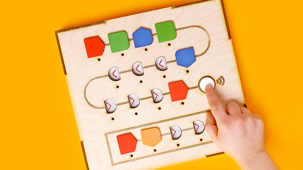 This Innovative Toy Teaches Toddlers How to Code before They Can Read or Write
