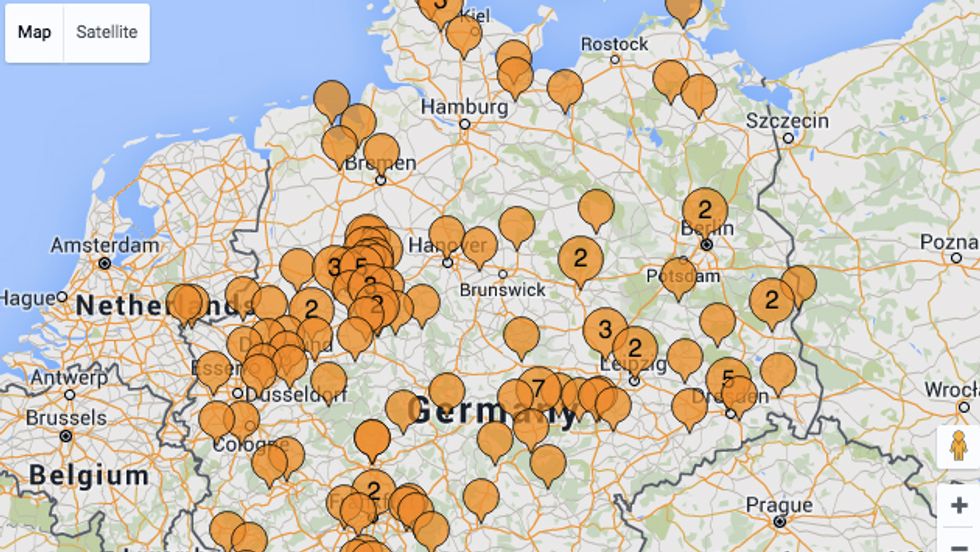 Mapping Xenophobia