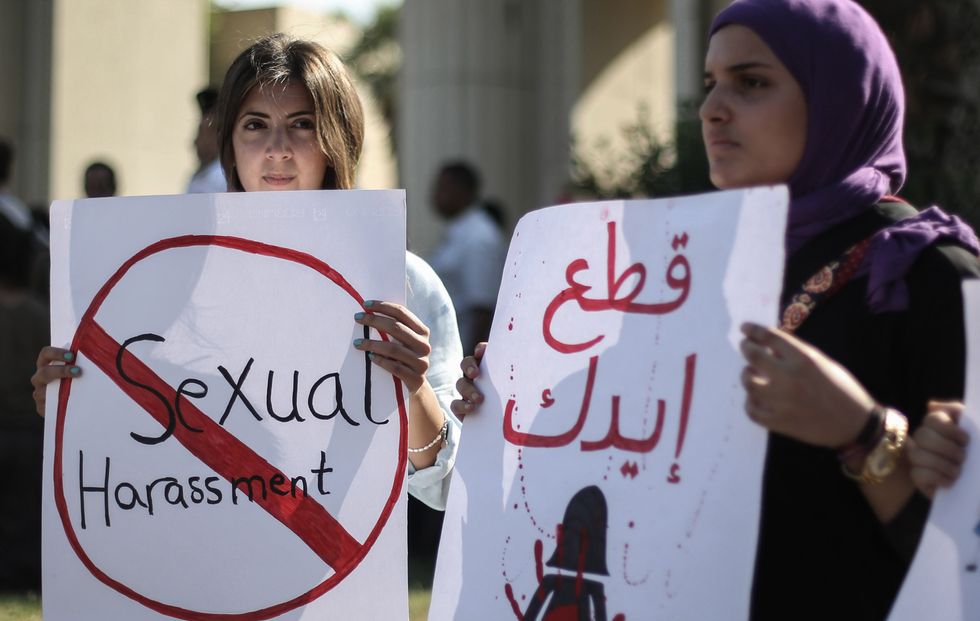 sexual harassment protest