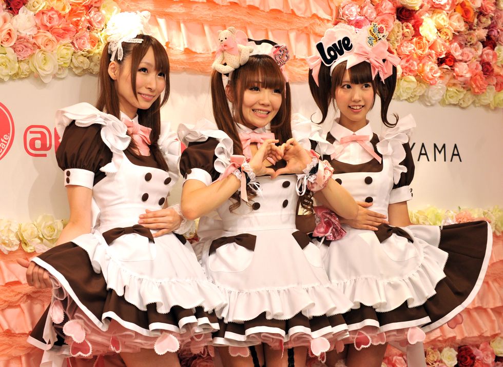 Japanese waitresses