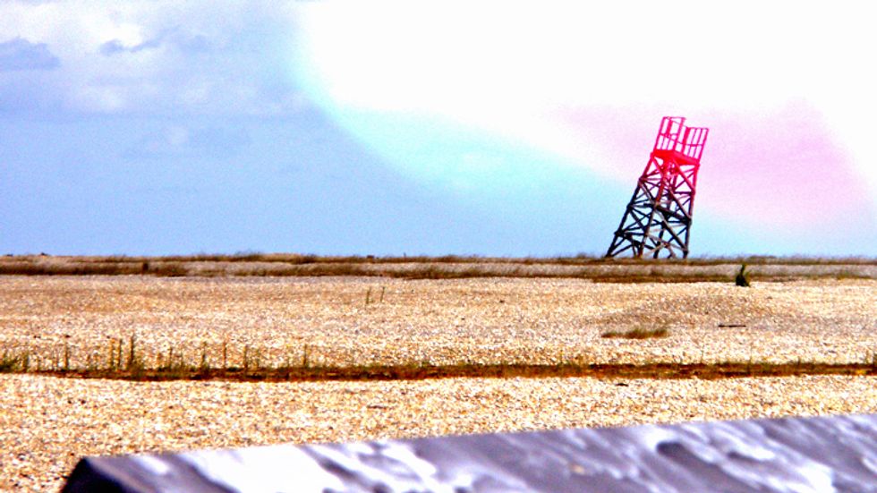 Desert test range