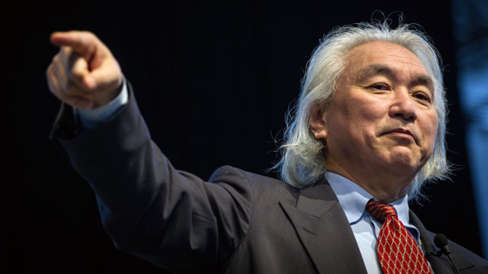 Michio Kaku explaining
