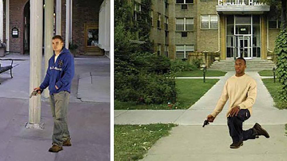 An example of a police training test