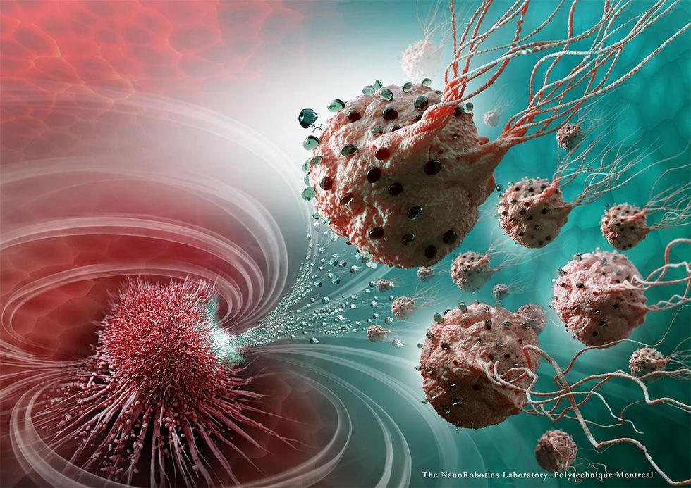 Breakthrough Tech: Scientists Use Swarms of Nanorobots to Precisely Target Cancer Cells