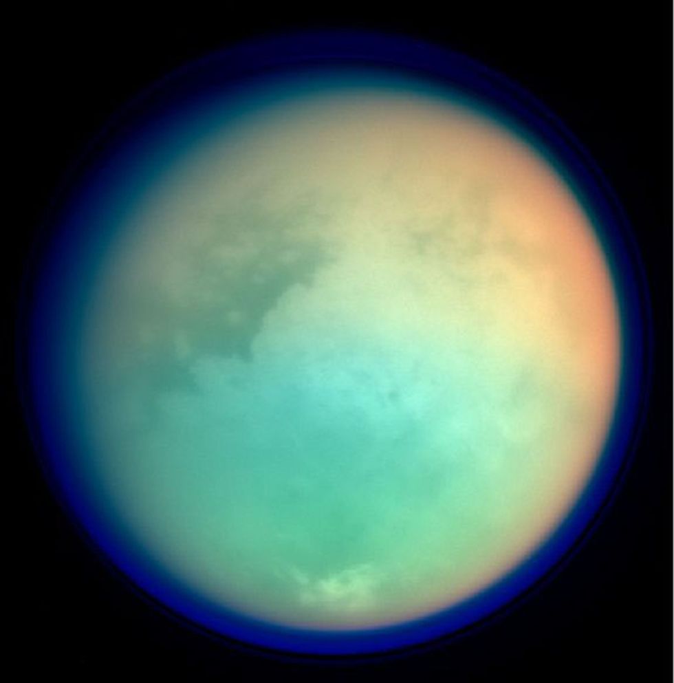 Saturn's moon Titan.
