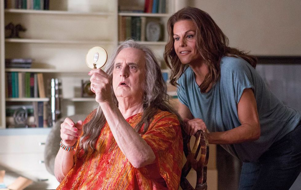 A scene from TV show 'Transparent, starring Jeffrey Tambour.