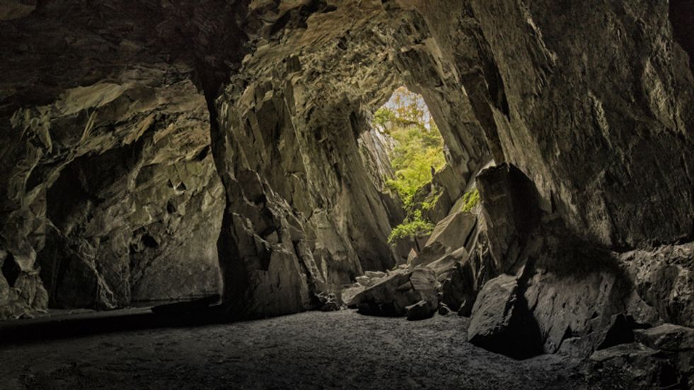 cave opening