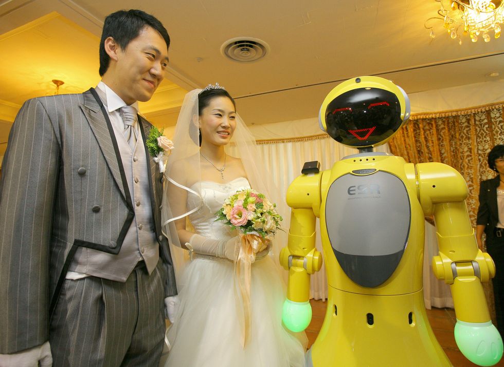 Humans could be marrying robots by 2050, claims robot expert