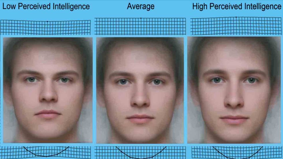 Facial Features and Perceived Intelligence