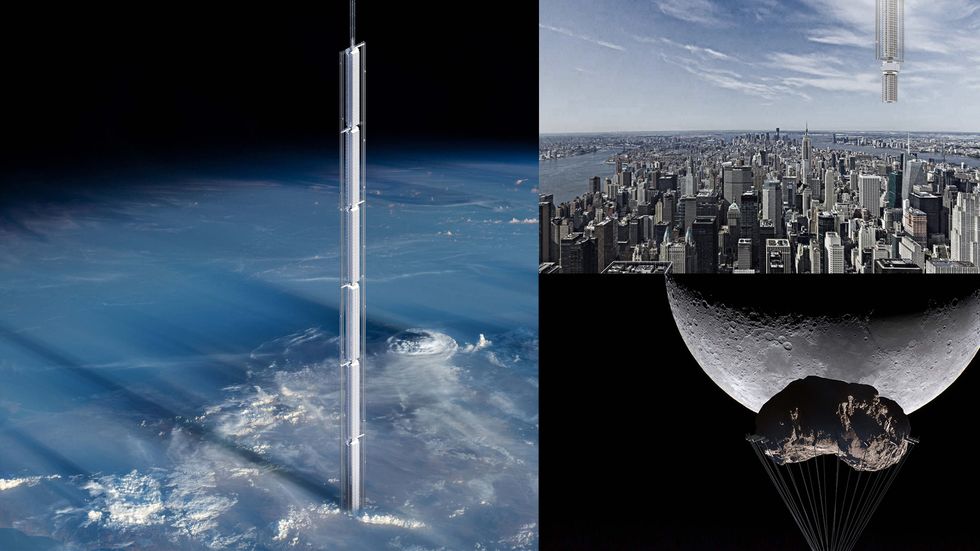 Analemma tower