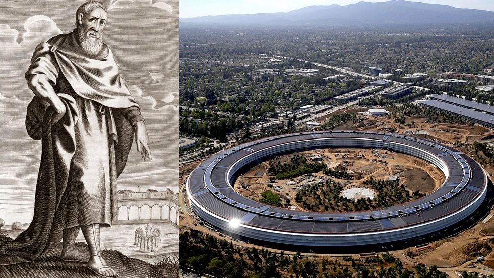 Zeno of Citium and the new Apple campus in Silicon Valley